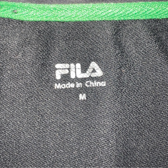 FILA Zip up Athletic Jacket men’s size medium. - Picture 4 of 8